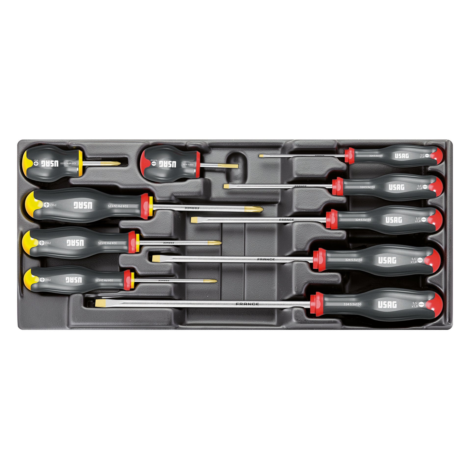 519/324H - Module thermoformé assorti (10 pcs) - Usag - U05190763 519/324H - Module thermoformé assorti (10 pcs) - Usag - U05190763
